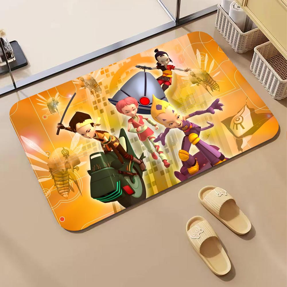 Quick Dry Diatomite Bath Mat - Anime C-Code L-Lyoko Mata podłogowa z