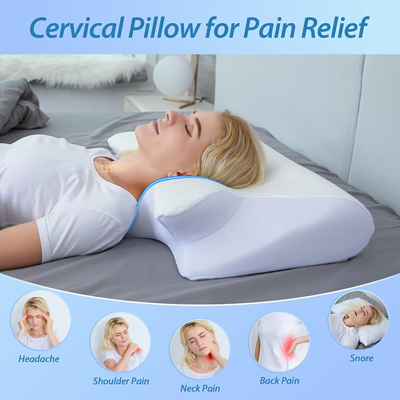 Anti Snore Contour Pillow - Nowa poduszka ortopedyczna z pianki memory