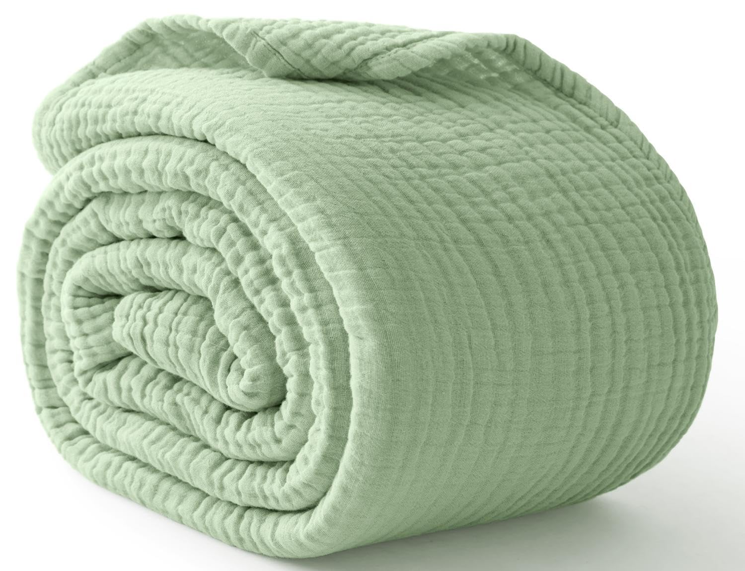 Muslin Cotton Bedspread - Koc z bawełny 100% na łóżko,