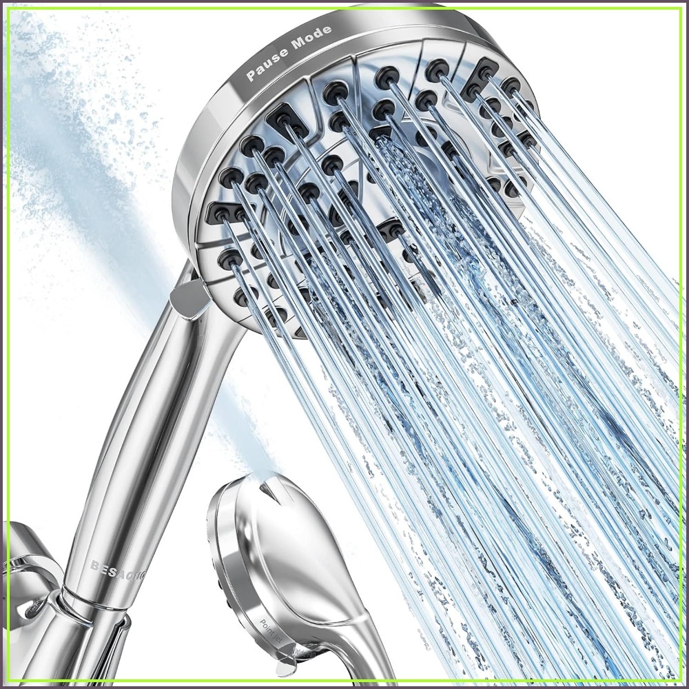 High Pressure Shower Head Handheld - 10-funkcyjna słuchawka prysznicowa wysokociśnieniowa z rączką,