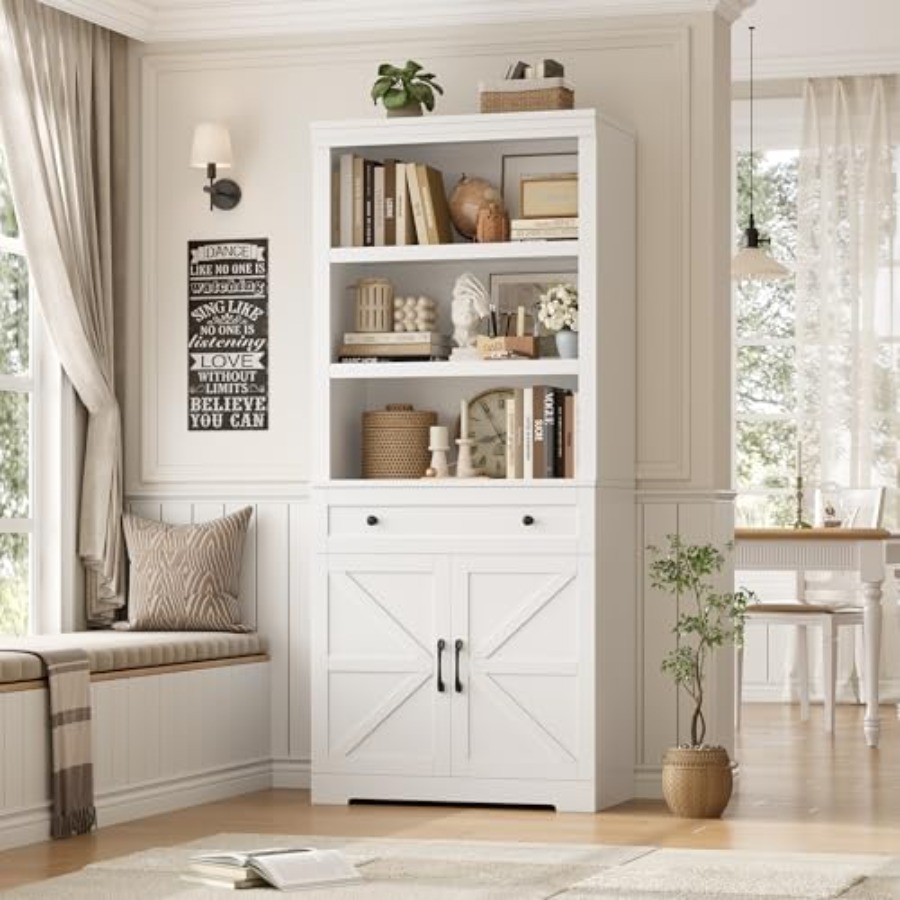 Storage & Organization - 72H Regał z miejscem do przechowywania