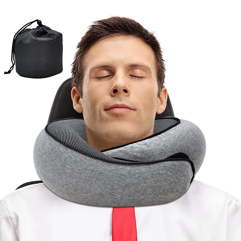 Anti Snore Contour Pillow - Podróżna poduszka pod szyję z pianki