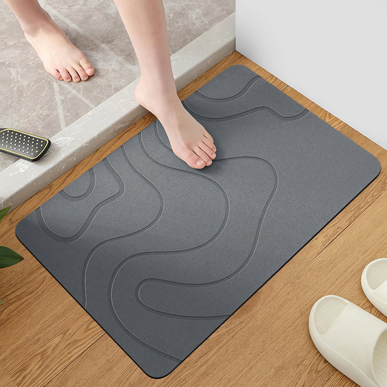 Quick Dry Diatomite Bath Mat - Szybkoschnąca kamienna mata łazienkowa, antypoślizgowe maty