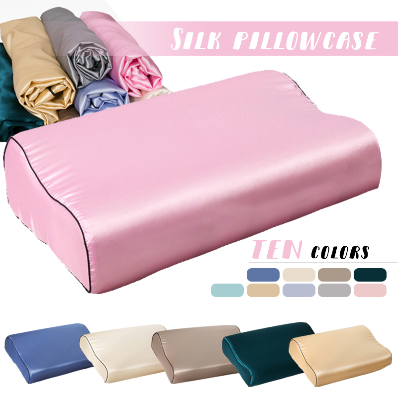 Satin Silk Pillowcase Hair Skin - Poszewka na poduszkę z imitacji jedwabiu