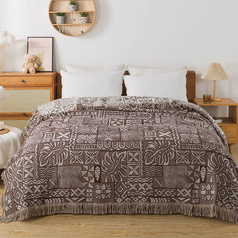 Muslin Cotton Bedspread - Bawełniane narzuty na łóżko, 4 warstwy