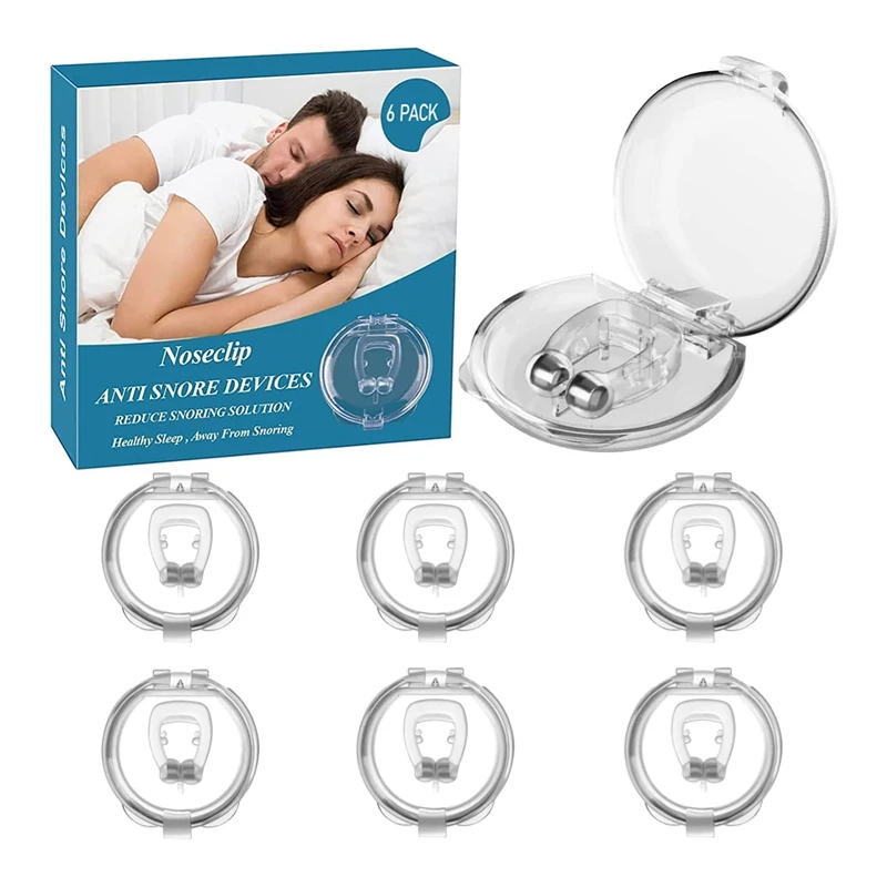 Anti Snore Contour Pillow - Urządzenie przeciw chrapaniu Silikonowy klips na