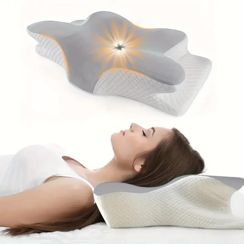 Poduszki z pianki memory w ksz – Memory Foam Orthopedic Pillow Neck Pain recenzja i cena