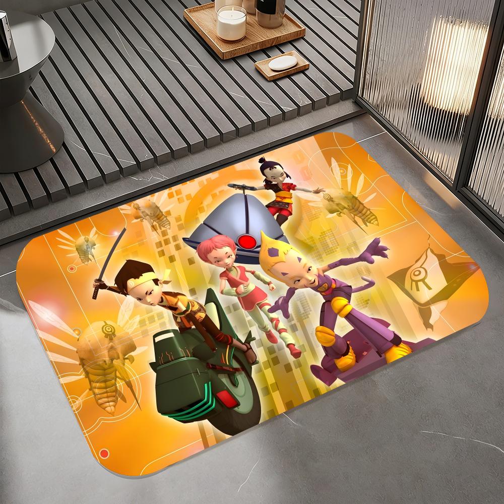 Anime C-Code L-Lyoko Mata podł – Quick Dry Diatomite Bath Mat recenzja i cena