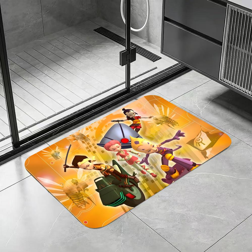 Anime C-Code L-Lyoko Mata podł – Quick Dry Diatomite Bath Mat recenzja i cena