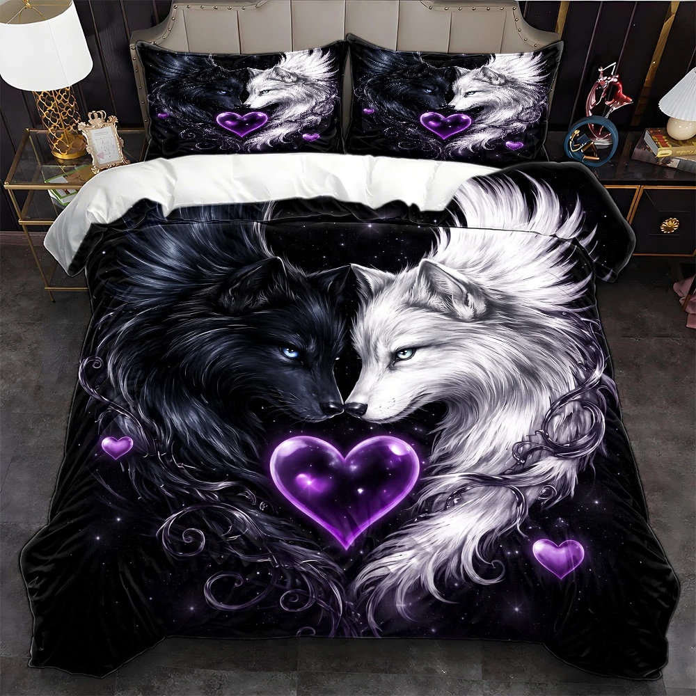 3-częściowy, popularny zestaw  – Duvet Cover Sets With Zipper recenzja i cena