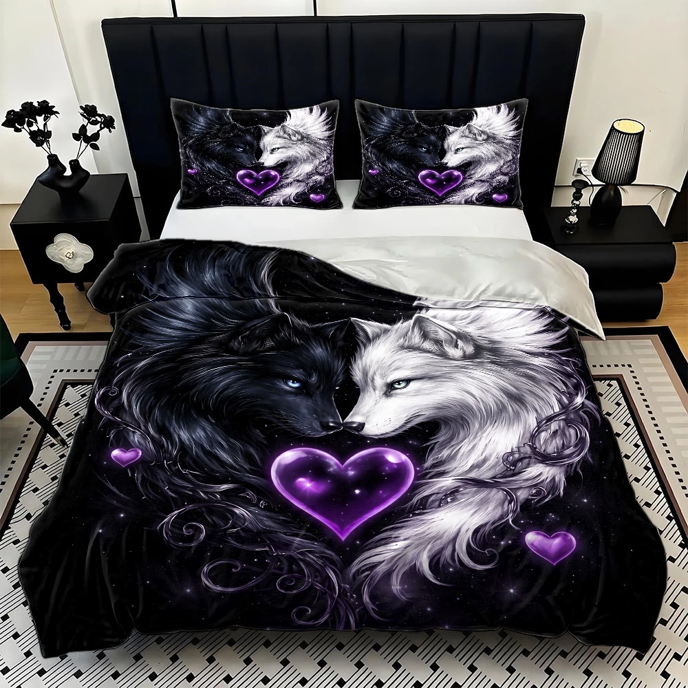 3-częściowy, popularny zestaw  – Duvet Cover Sets With Zipper recenzja i cena
