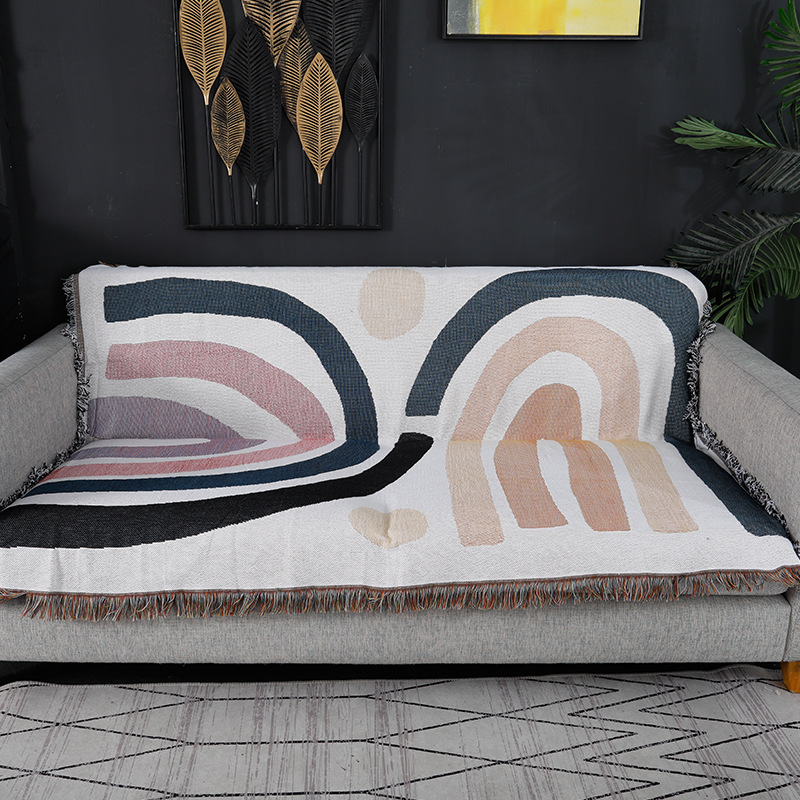 Textile City Ins Gruby bawełni – Boho Throw Blanket Fringe recenzja i cena