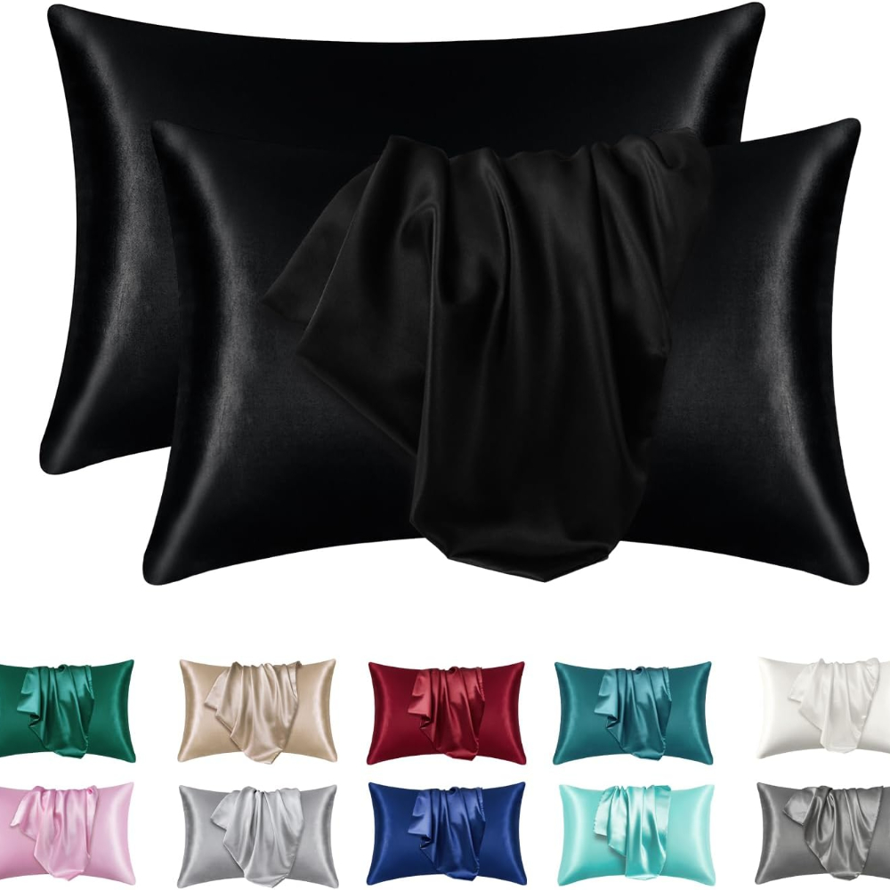 1/2 szt. Satynowa poszewka na  – Satin Silk Pillowcase Hair Skin recenzja i cena