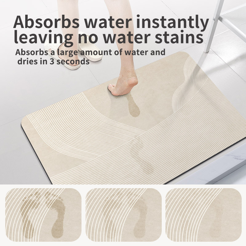 Diatomitowe maty na stopy Mata – Quick Dry Diatomite Bath Mat recenzja i cena