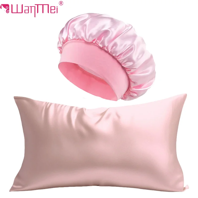2 szt. Jedwabna poszewka na po – Satin Silk Pillowcase Hair Skin recenzja i cena