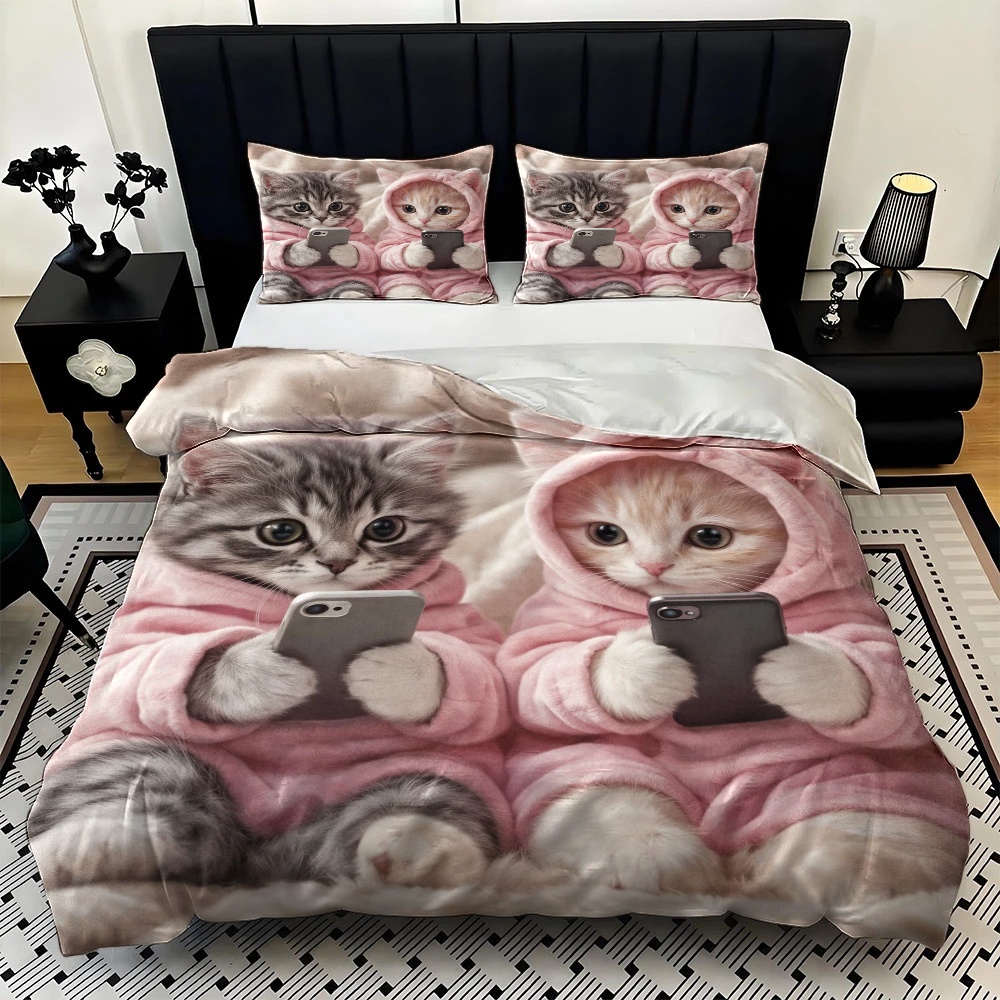 3-częściowy zestaw pościeli z  – Duvet Cover Sets With Zipper recenzja i cena