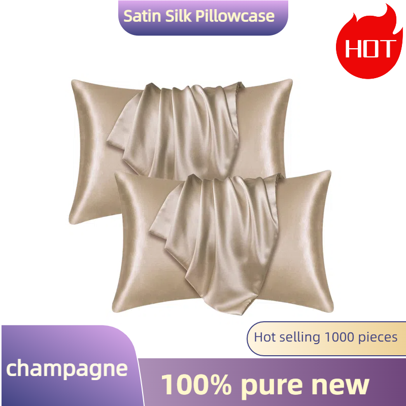 1/2 szt. Satynowa poszewka na  – Satin Silk Pillowcase Hair Skin recenzja i cena