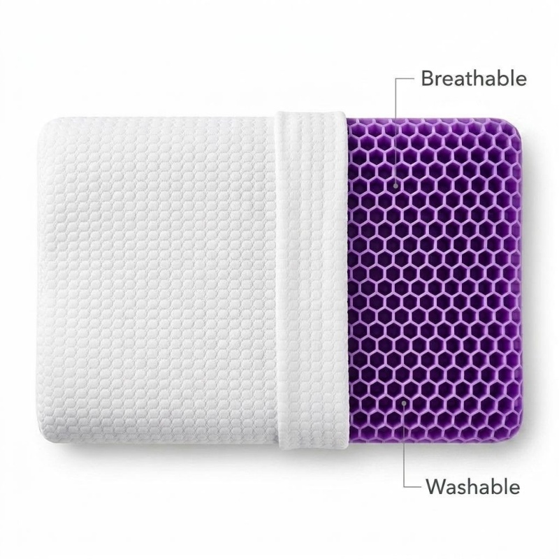 Oddychająca poduszka z TPE i p – Anti Snore Contour Pillow recenzja i cena