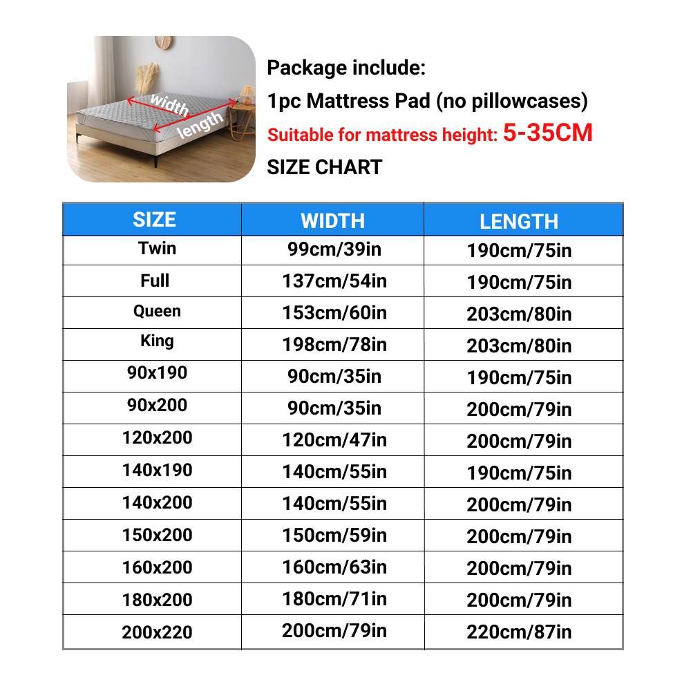 Wodoodporny ochraniacz na mate – Waterproof Mattress Protector Breathable recenzja i cena