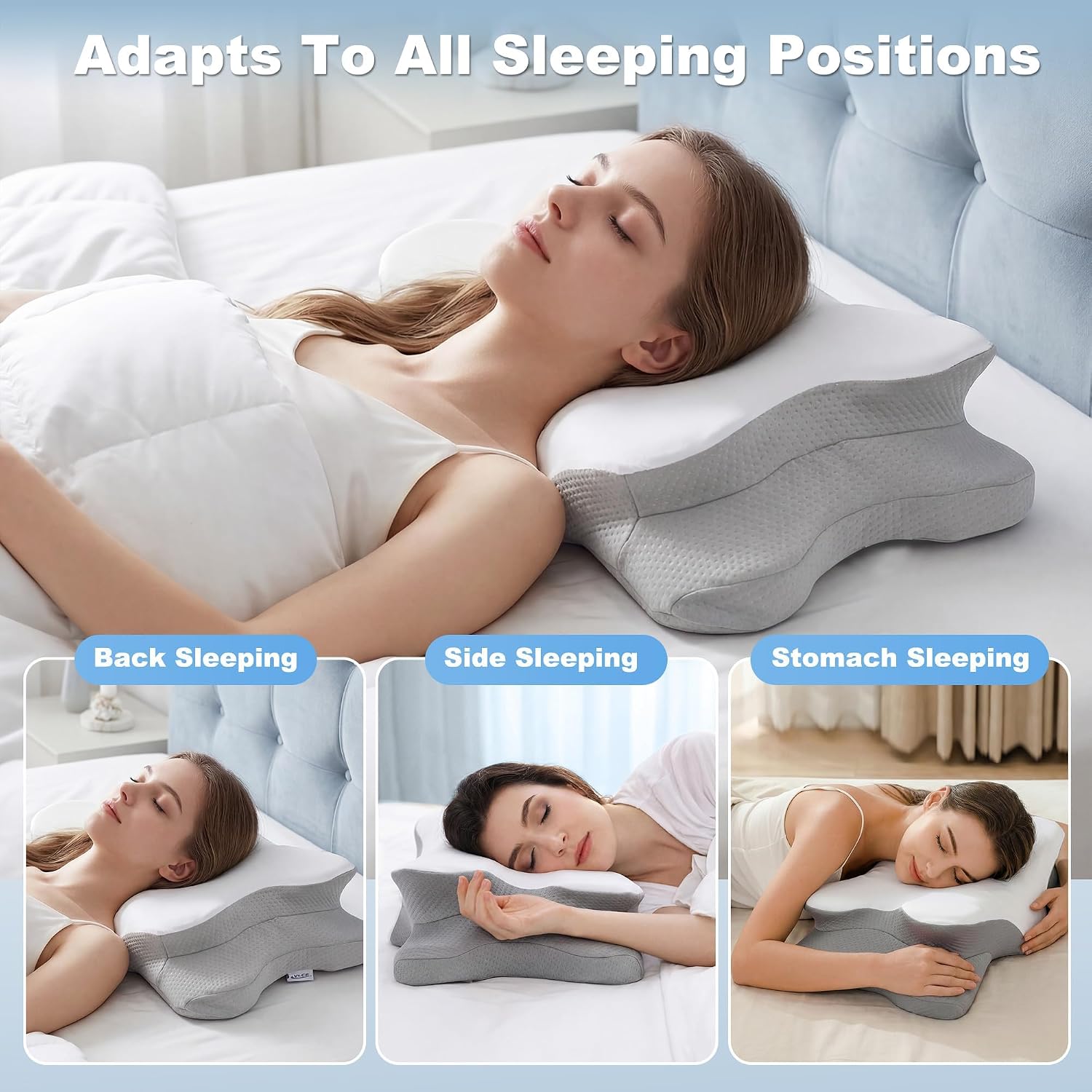 Poduszka ortopedyczna na szyję – Memory Foam Orthopedic Pillow Neck Pain recenzja i cena