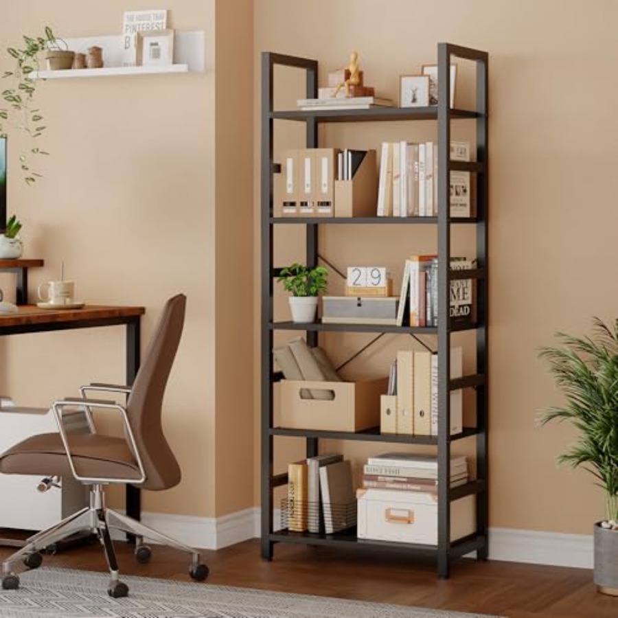 5-poziomowy regał na książki,  – Storage & Organization recenzja i cena
