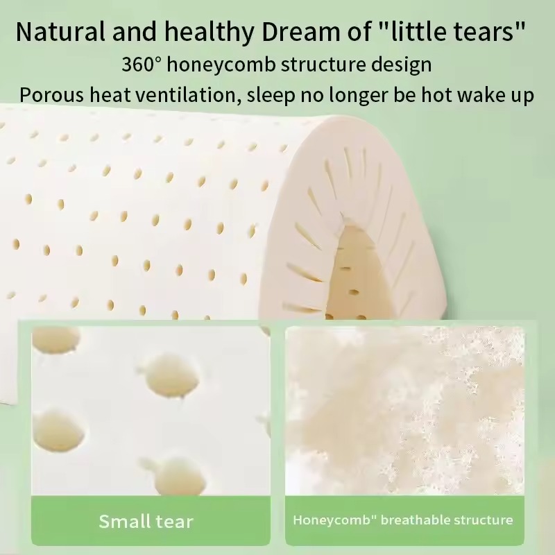 Poduszka z naturalnego lateksu – Memory Foam Orthopedic Pillow Neck Pain recenzja i cena