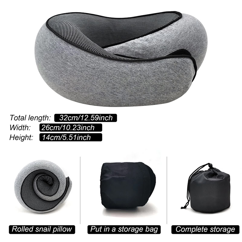 Podróżna poduszka pod szyję z  – Anti Snore Contour Pillow recenzja i cena