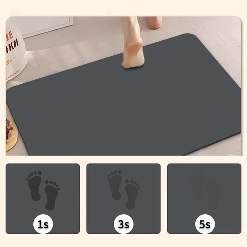 Mata do kąpieli z ziemi okrzem – Quick Dry Diatomite Bath Mat recenzja i cena