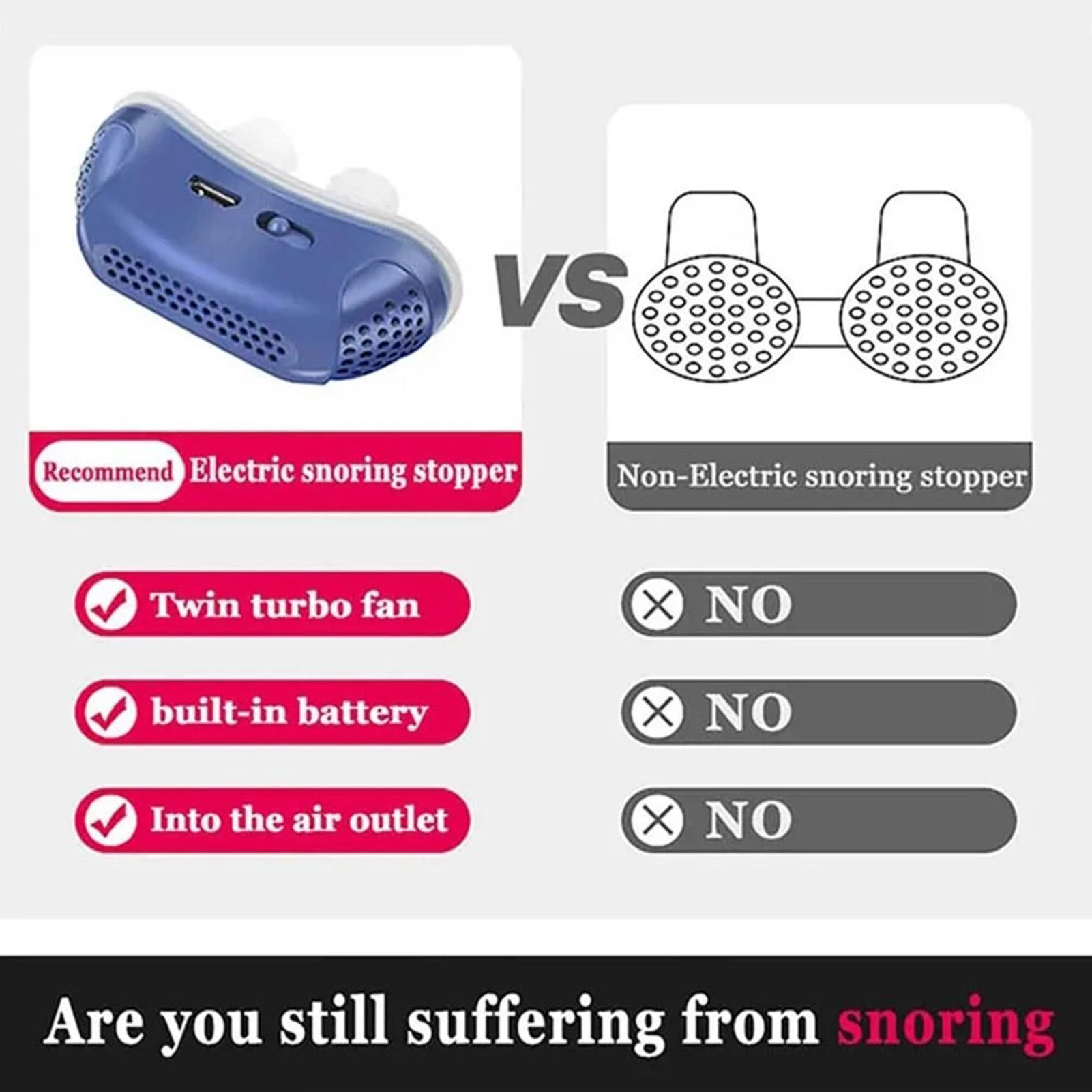 Silikonowy korek do nosa przec – Anti Snore Contour Pillow recenzja i cena