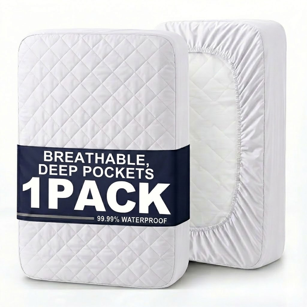 1 szt. Nowoczesne, miękkie, od – Waterproof Mattress Protector Breathable recenzja i cena