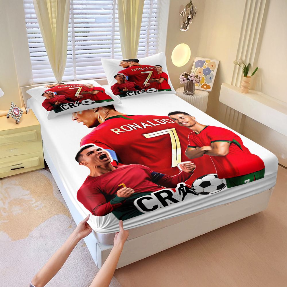 Zestaw prześcieradeł z nadruki – Fitted Bed Sheets Deep Pocket recenzja i cena