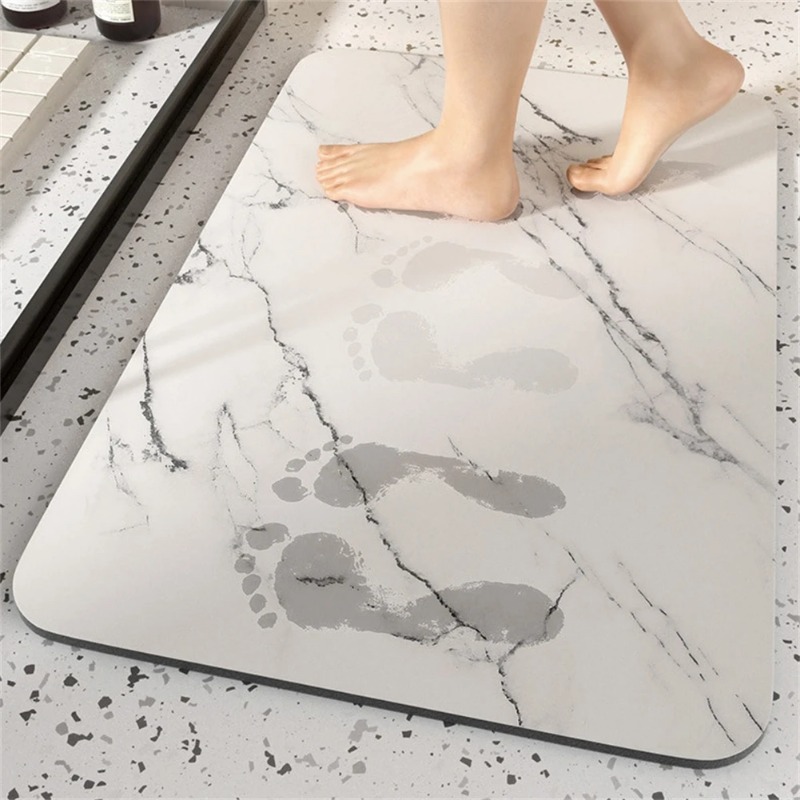 1 szt. Dywaniki łazienkowe, zm – Quick Dry Diatomite Bath Mat recenzja i cena