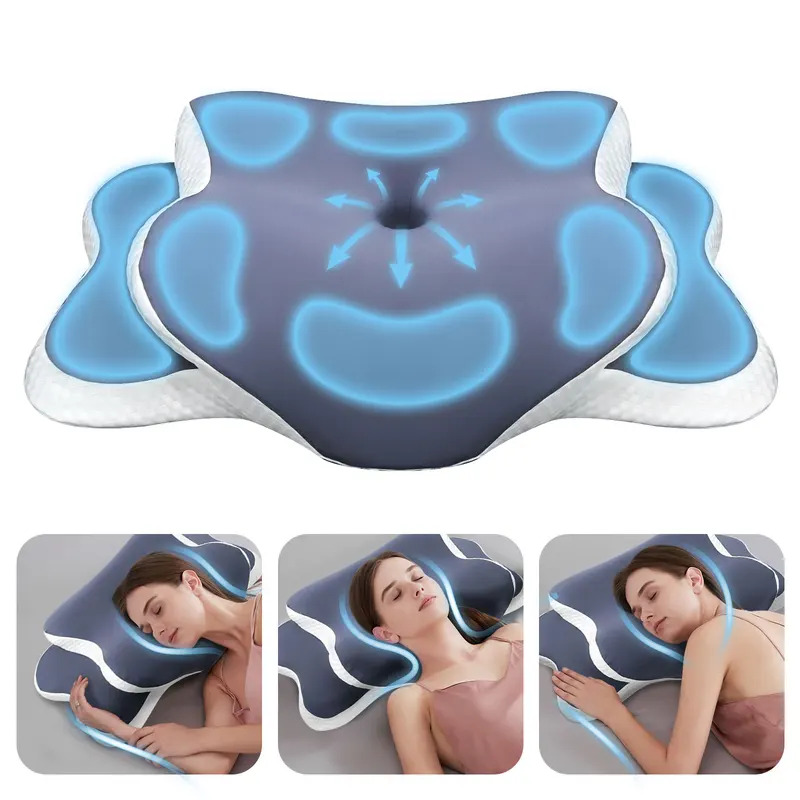 Poduszka z pianki memory, podu – Memory Foam Orthopedic Pillow Neck Pain recenzja i cena