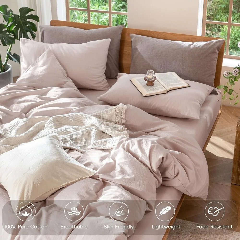 Komplet poszewek na kołdrę 100 – Duvet Cover Sets With Zipper recenzja i cena