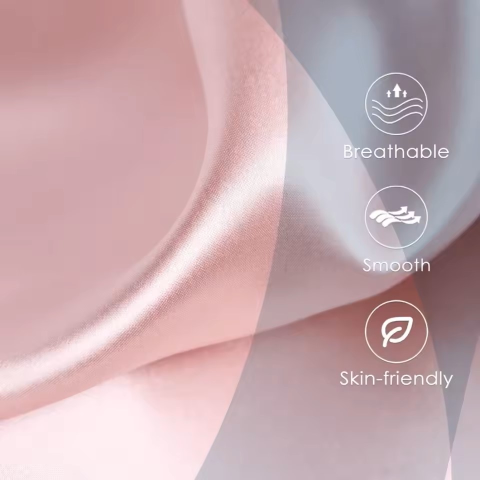 Kuup 1szt Poszewka na poduszkę – Satin Silk Pillowcase Hair Skin recenzja i cena