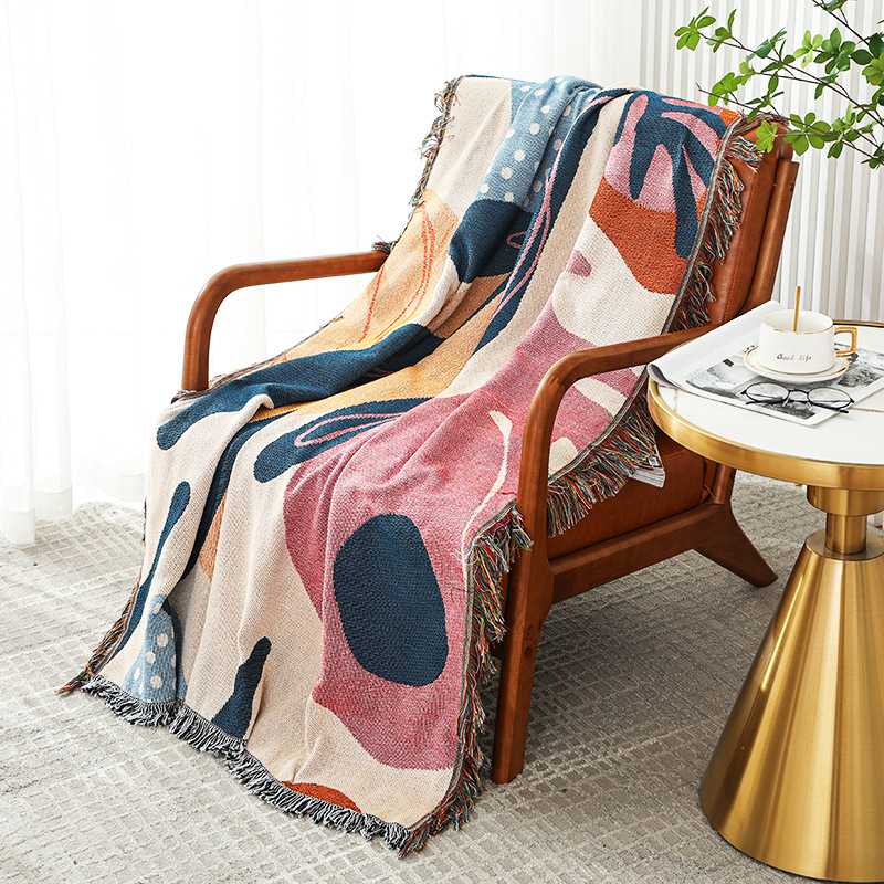Tekstylne miasto in Alice wzor – Boho Throw Blanket Fringe recenzja i cena