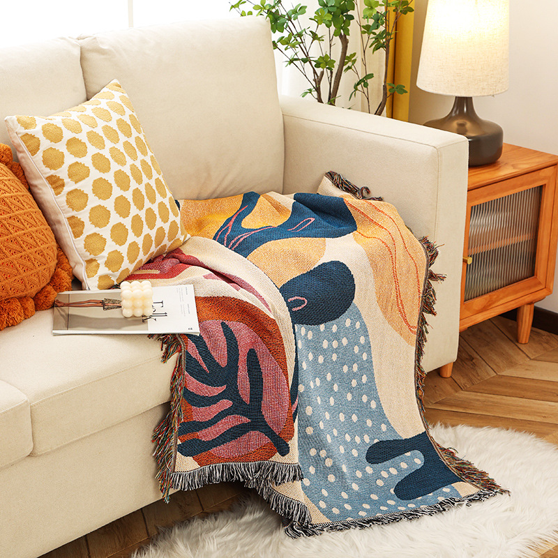 Tekstylne miasto in Alice wzor – Boho Throw Blanket Fringe recenzja i cena