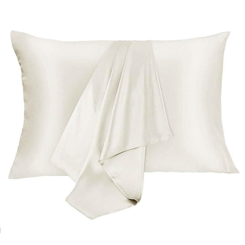 Satynowe poszewki na poduszki  – Satin Silk Pillowcase Hair Skin recenzja i cena