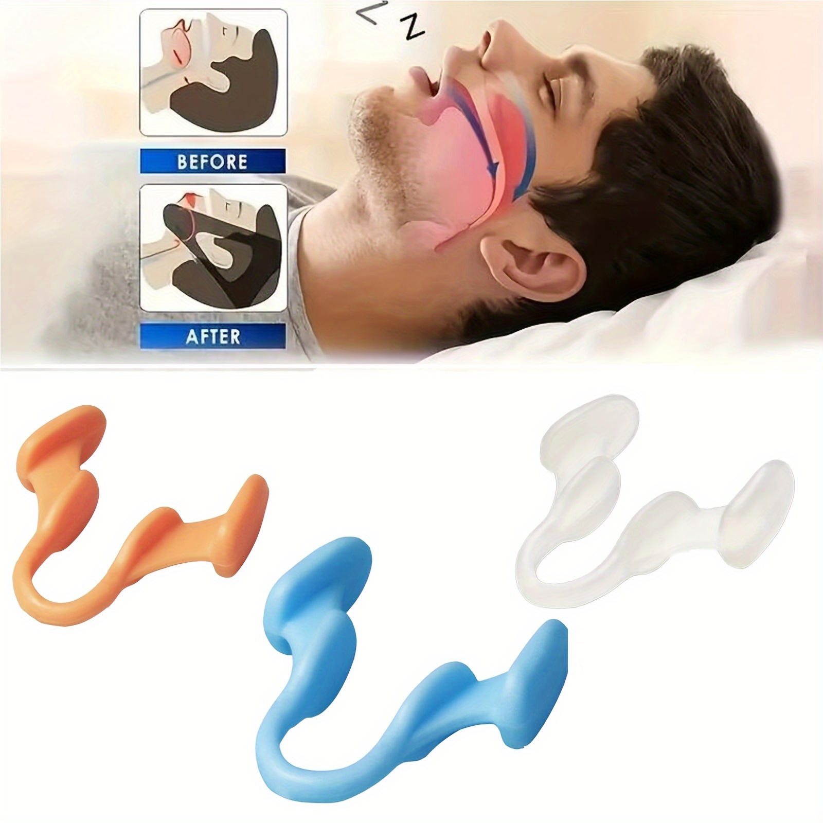 2-10 szt. Silikonowe ekspander – Anti Snore Contour Pillow recenzja i cena